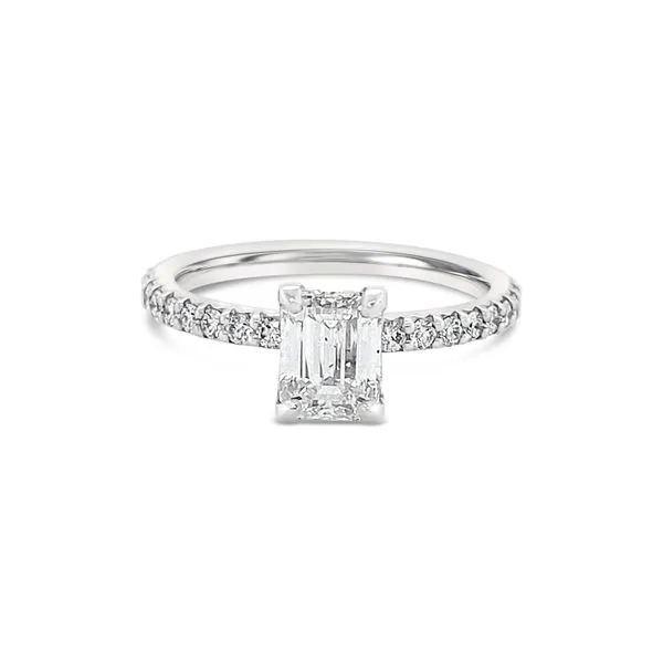 Emerald Cut engagement ring Baxter's Fine Jewelry Warwick, RI