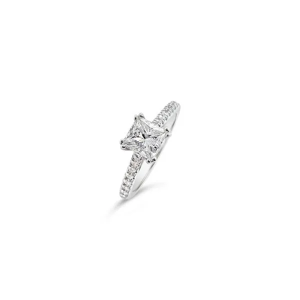 Princess Cut Classic Engagement Ring thumb image 3