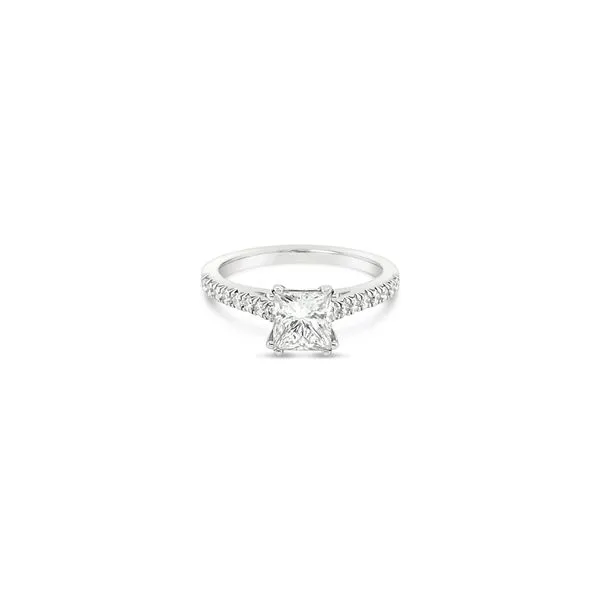 Princess Cut Classic Engagement Ring thumb image 1