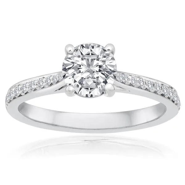 Round Diamond Classic Engagement Ring Baxter's Fine Jewelry Warwick, RI