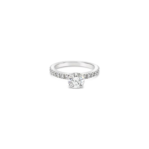 Round Classic Cut Engagement Ring Baxter's Fine Jewelry Warwick, RI