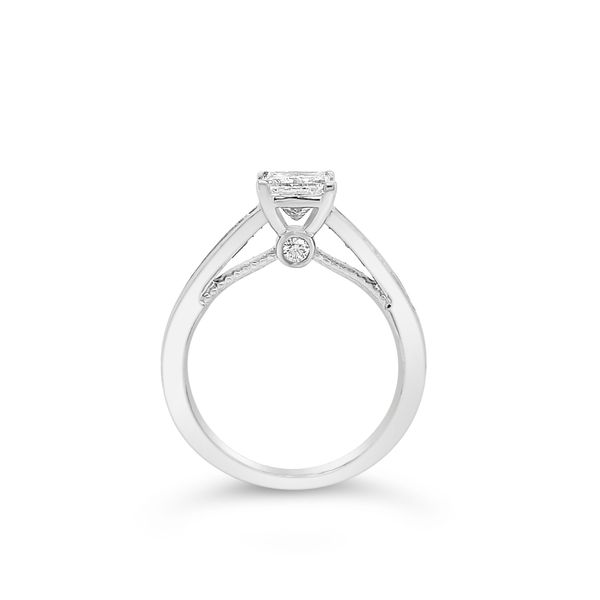 Princess Cut Diamond Engagement Ring Image 2 Baxter's Fine Jewelry Warwick, RI