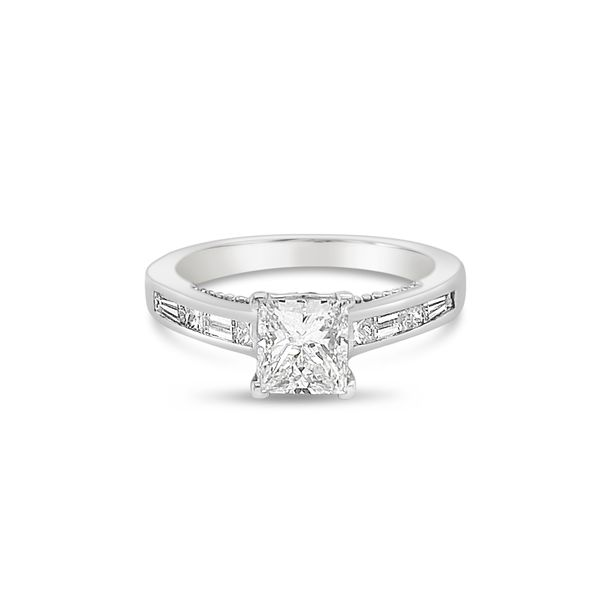 Princess Cut Diamond Engagement Ring Baxter's Fine Jewelry Warwick, RI