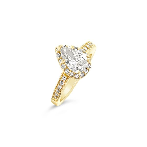 Pear Baxter's Engagement Ring Image 3 Baxter's Fine Jewelry Warwick, RI