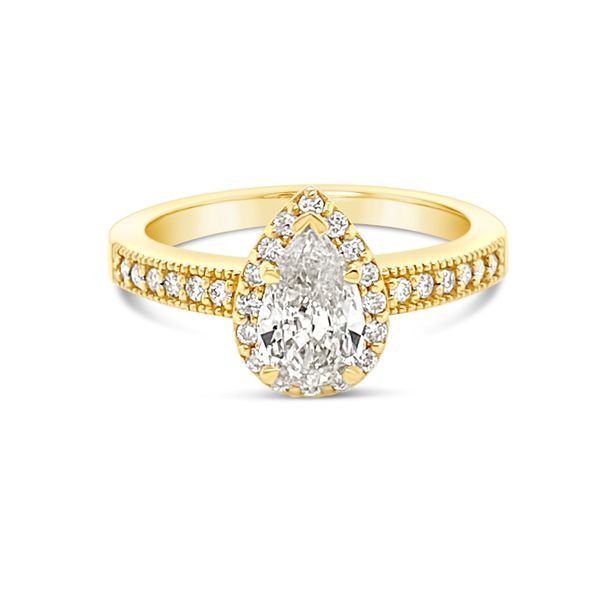 Pear Baxter's Engagement Ring Baxter's Fine Jewelry Warwick, RI