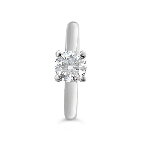Platinum Solitaire Engagement Ring thumb image 3