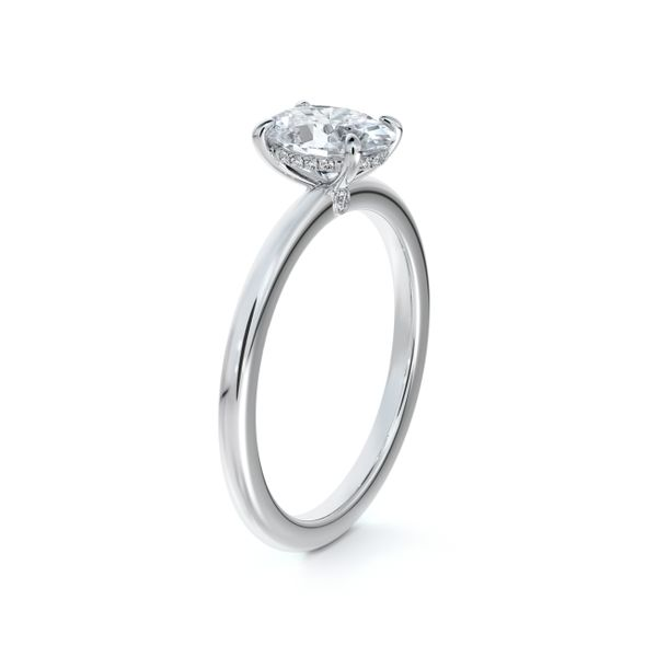 Forevermark Micaela’s Simply Solitaire Oval Engagement Ring Image 2 Baxter's Fine Jewelry Warwick, RI