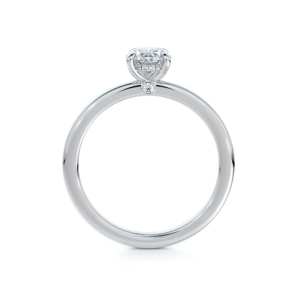 Forevermark Micaela’s Simply Solitaire Oval Engagement Ring Image 3 Baxter's Fine Jewelry Warwick, RI