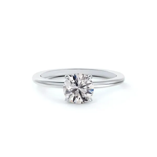 Micaela’s Simply Solitaire Round Engagement Ring thumb image 1