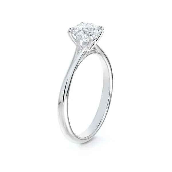 Forevermark Icon™ Setting Round Engagement Ring Image 2 Baxter's Fine Jewelry Warwick, RI