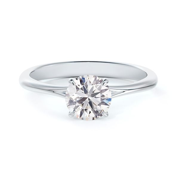Forevermark Icon™ Setting Round Engagement Ring Baxter's Fine Jewelry Warwick, RI