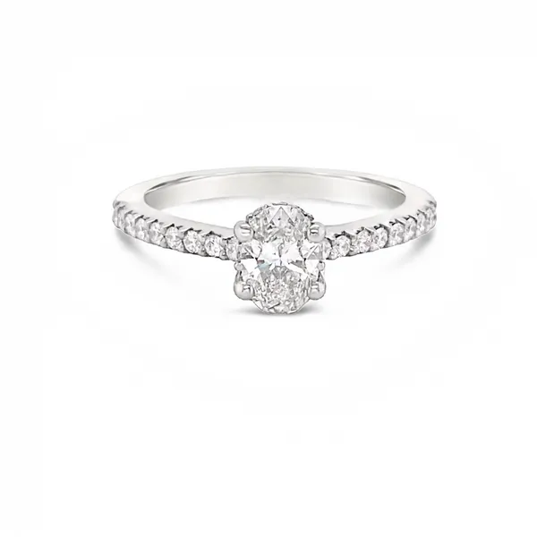Classic Oval Engagement Ring Baxter's Fine Jewelry Warwick, RI