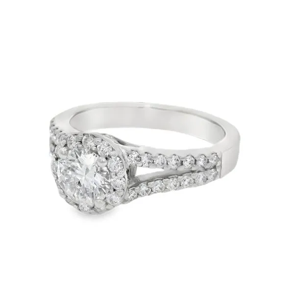 Platinum Custom Engagement Ring