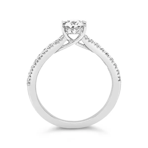 Classic Oval Engagement Ring thumb image 3