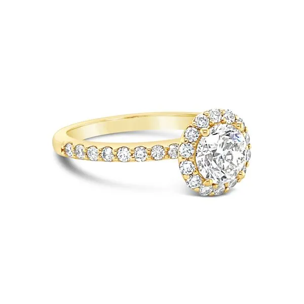 Halo Engagement Ring