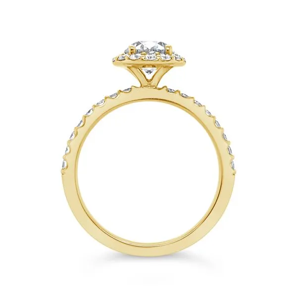 Halo Engagement Ring