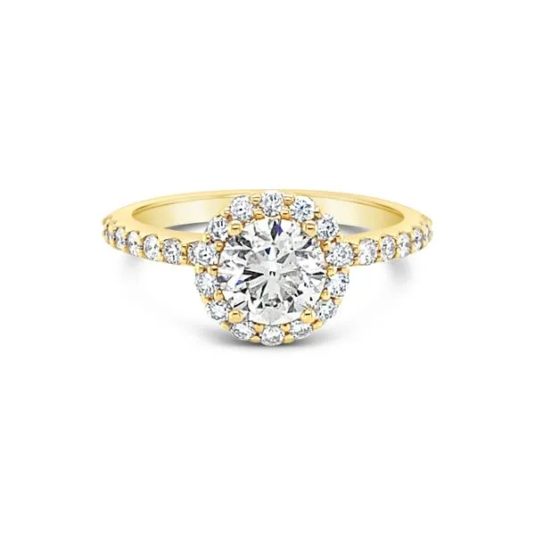 Halo Engagement Ring