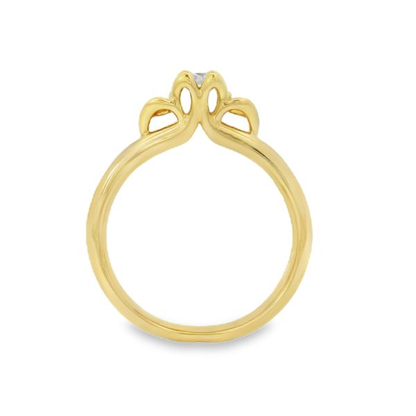 Three Stone Diamond Ring Image 4 Baxter's Fine Jewelry Warwick, RI