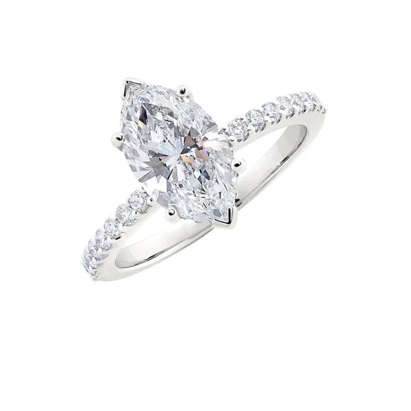 Marquise Diamond Engagement Ring Baxter's Fine Jewelry Warwick, RI