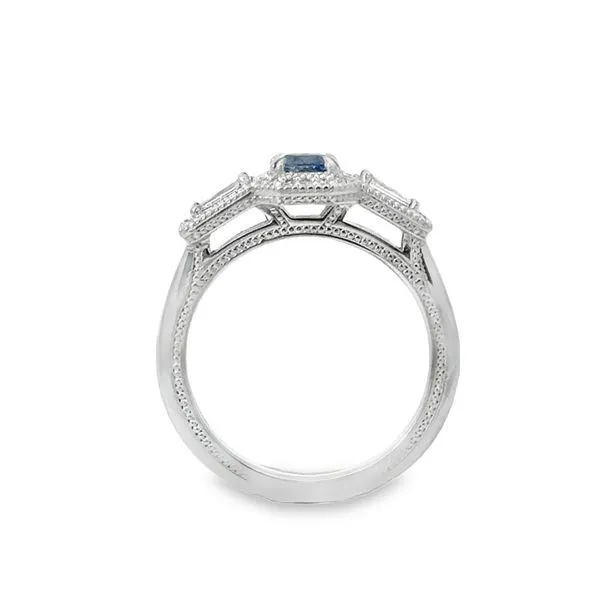 Sapphire Three Stone Ring Image 3 Baxter's Fine Jewelry Warwick, RI