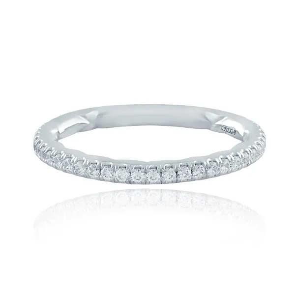 A.Jaffe Classic Quilted Wedding Band thumb image 2