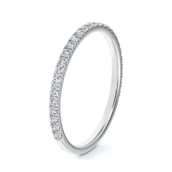 Forevermark Pave Band Image 2 Baxter's Fine Jewelry Warwick, RI