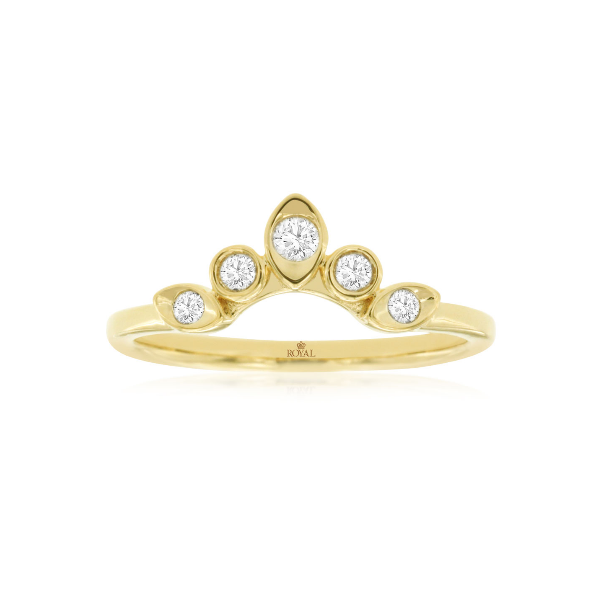 Curved Diamond Ring Baxter's Fine Jewelry Warwick, RI