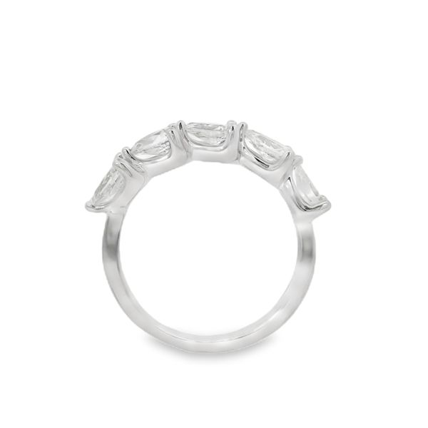 Pear Diamond Band Image 4 Baxter's Fine Jewelry Warwick, RI
