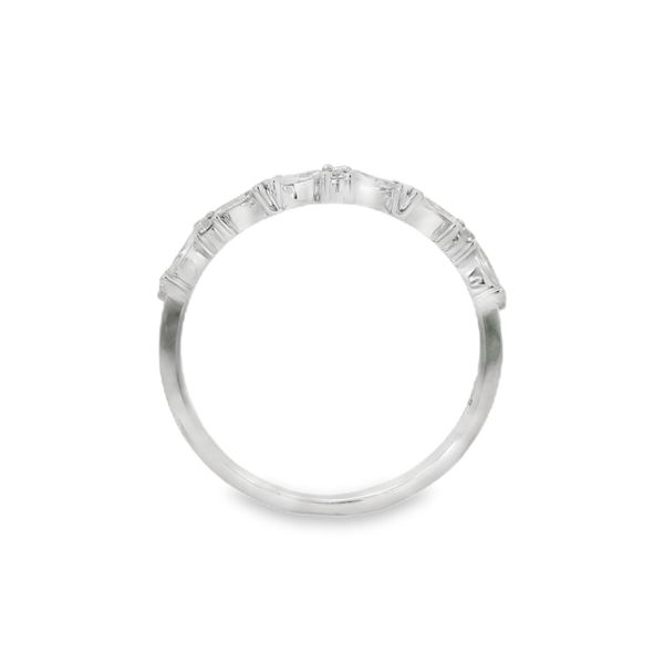 Marquise and Round Diamond Band Image 4 Baxter's Fine Jewelry Warwick, RI
