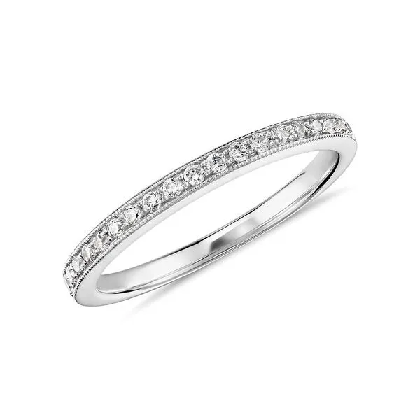Channel Diamond Wedding Band Baxter's Fine Jewelry Warwick, RI