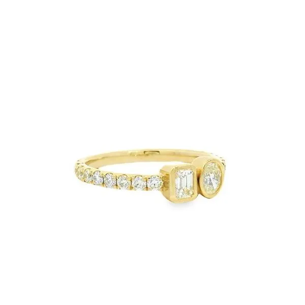 Diamond Two Stone Ring Image 2 Baxter's Fine Jewelry Warwick, RI