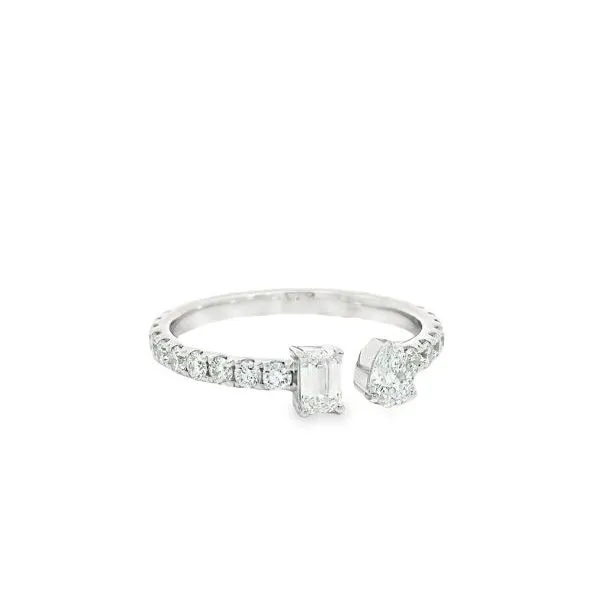 Diamond Two Stone Ring Image 2 Baxter's Fine Jewelry Warwick, RI