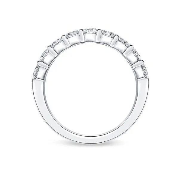Platinum Petite Prong Band