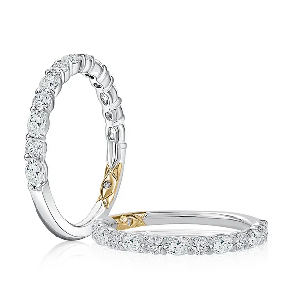 Round and Oval Alternating Diamond Band Baxter's Fine Jewelry Warwick, RI