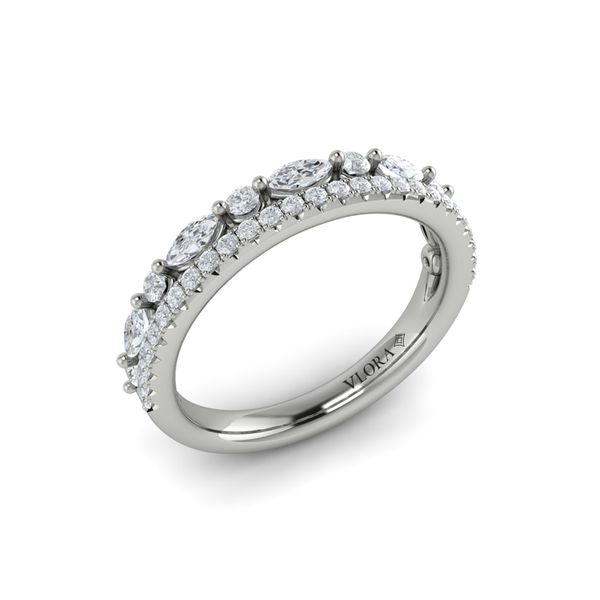 Marquise Duo Stackable Band Baxter's Fine Jewelry Warwick, RI