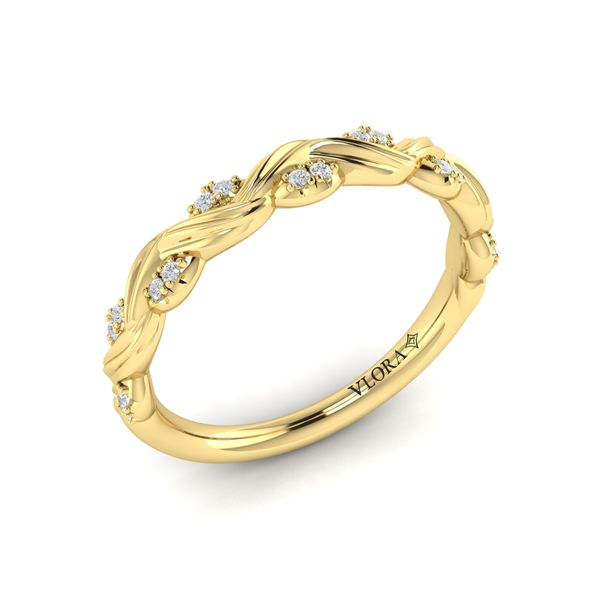 Vine Stackable Diamond Band Baxter's Fine Jewelry Warwick, RI