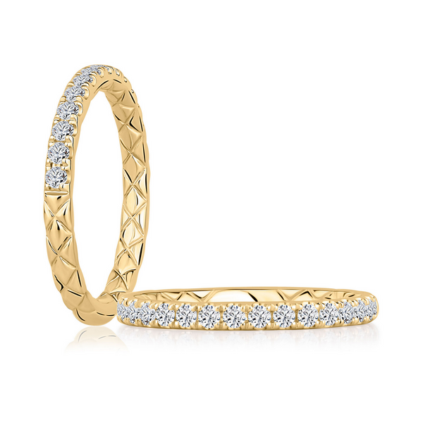 Diamond Quilted Band Baxter's Fine Jewelry Warwick, RI