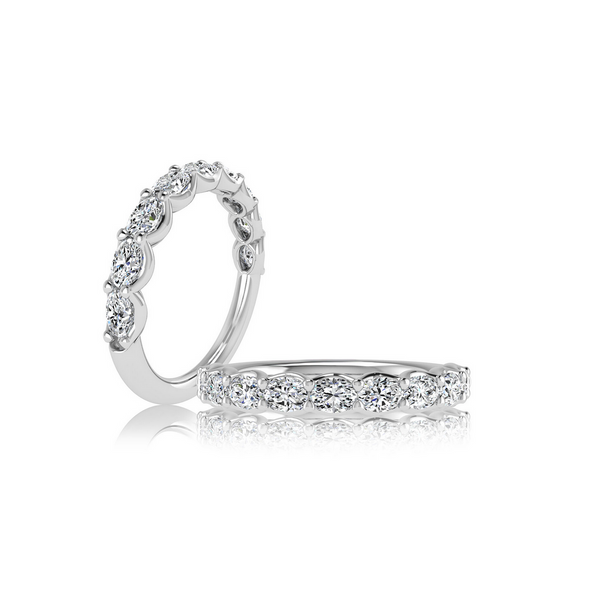 Diamond Oval East/West Band Baxter's Fine Jewelry Warwick, RI