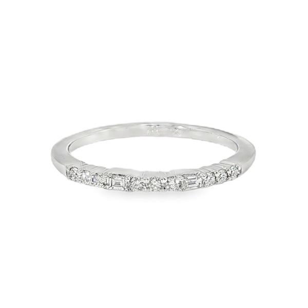 Round and Baguette Diamond Band Baxter's Fine Jewelry Warwick, RI