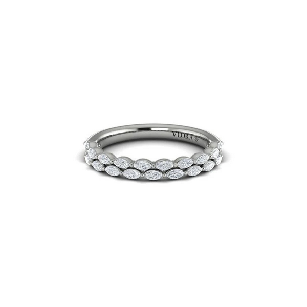 Double Marquise Stackable Band Image 2 Baxter's Fine Jewelry Warwick, RI