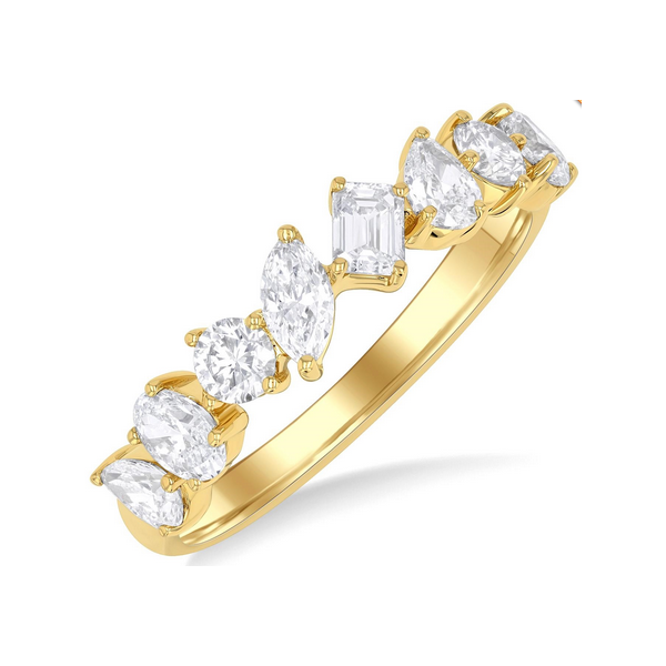 Mixed Shape Diamond Fashion Band Baxter's Fine Jewelry Warwick, RI