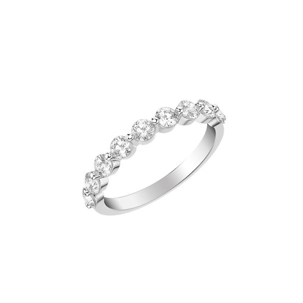Platinum Single Prong Diamond Band Baxter's Fine Jewelry Warwick, RI