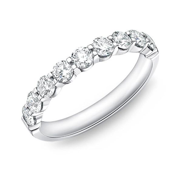 Platinum Petite Prong Band Baxter's Fine Jewelry Warwick, RI