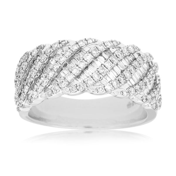 Wavy Fashion Diamond Ring Baxter's Fine Jewelry Warwick, RI