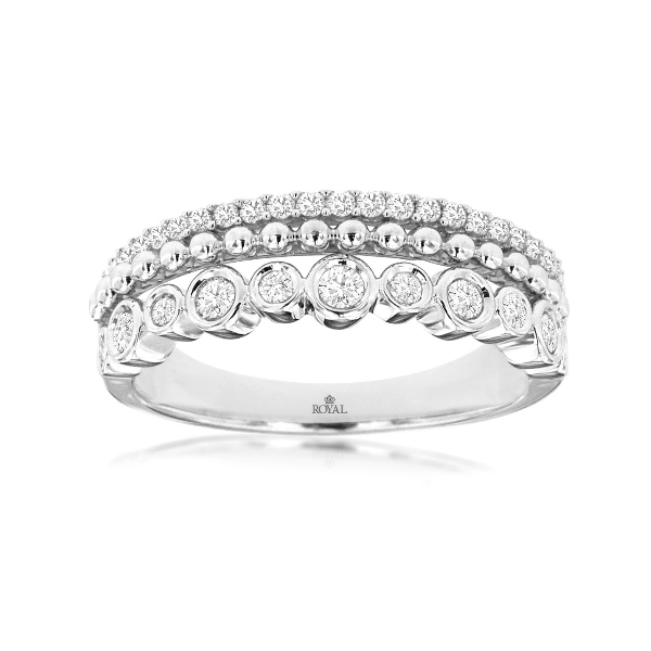 Diamond Stackable Ring Baxter's Fine Jewelry Warwick, RI
