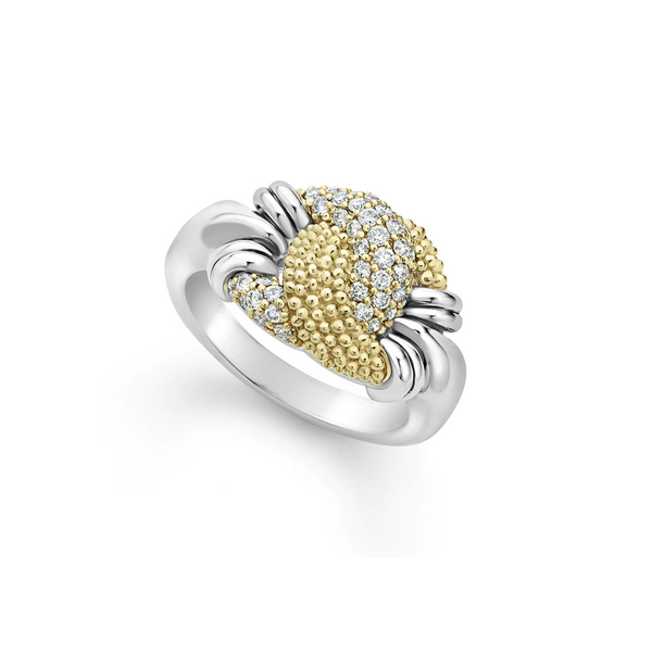 Small Caviar Diamond Knot Ring Baxter's Fine Jewelry Warwick, RI