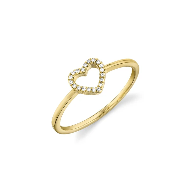 Diamond Open Heart Ring Baxter's Fine Jewelry Warwick, RI