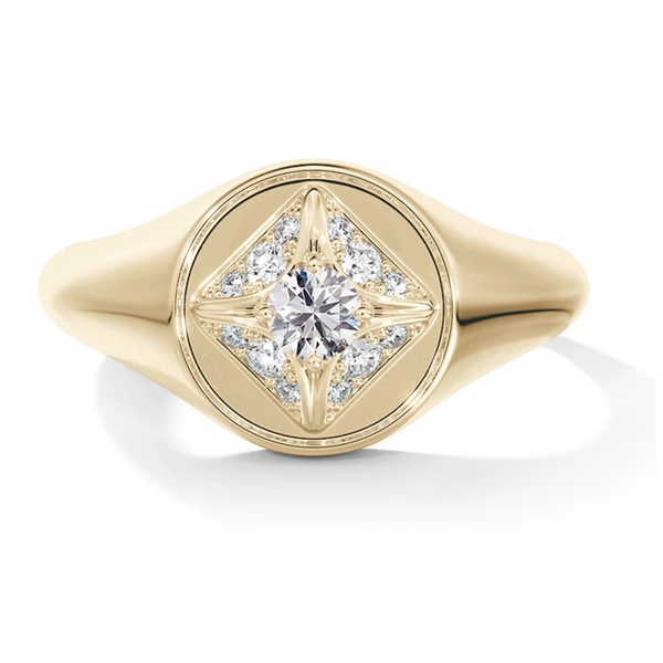 Forevermark Icon™ Radiance Signet Ring Baxter's Fine Jewelry Warwick, RI