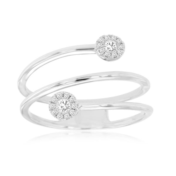 Diamond Spiral Ring Baxter's Fine Jewelry Warwick, RI