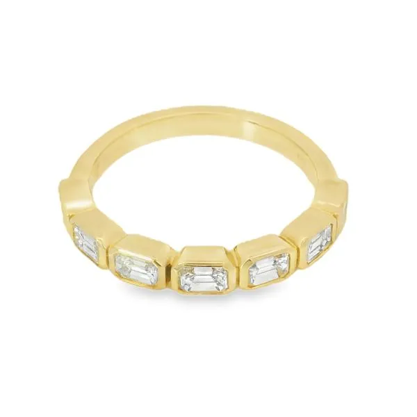 Diamond Bezel 7 Stone Ring Image 2 Baxter's Fine Jewelry Warwick, RI